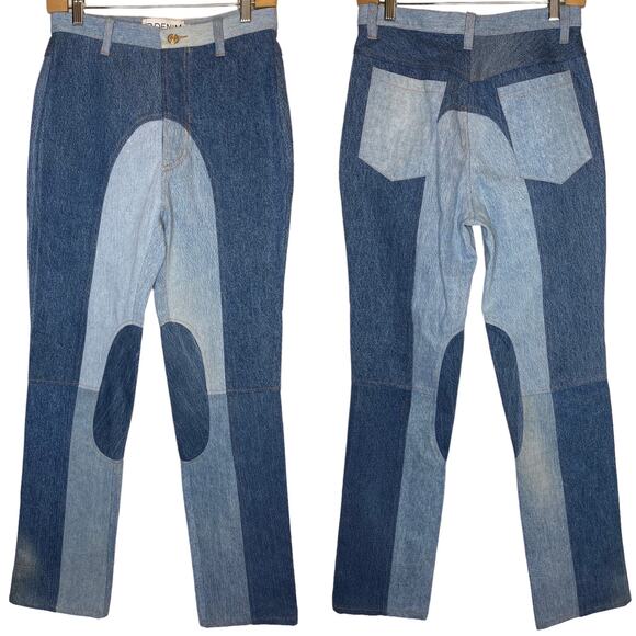 EB Denim Kendall High Rise Patchwork Jeans - Picture 2 of 7